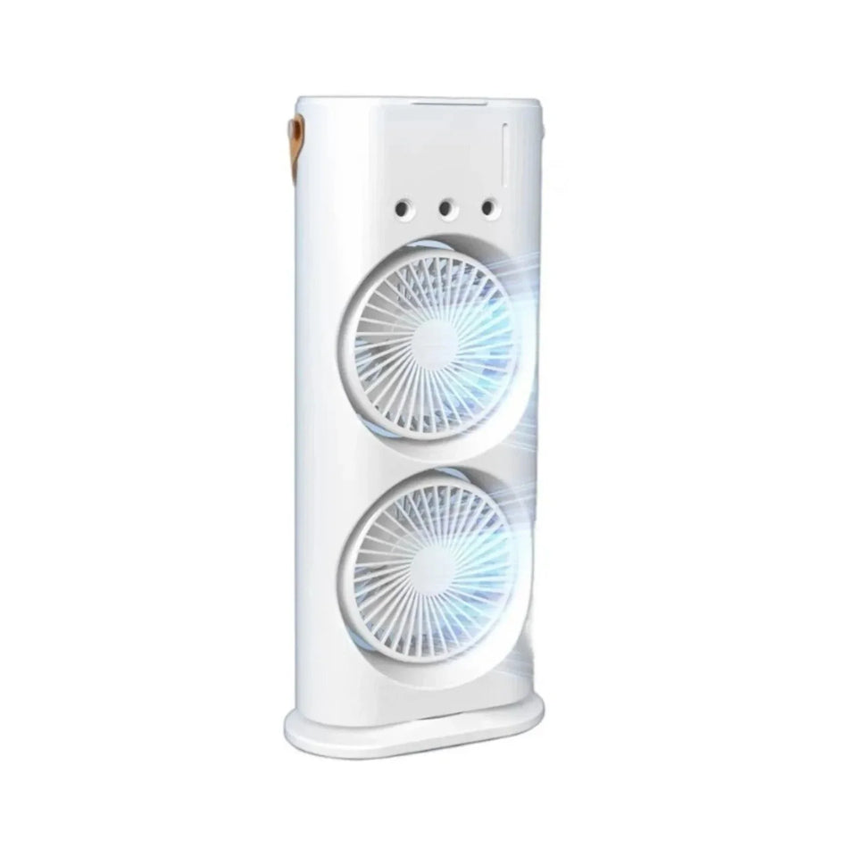 Ventilador Climatizador Duplo com Função Umidificador 3 em 1 - MaxVent